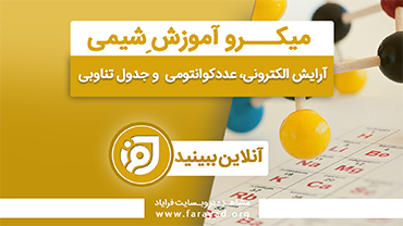 میکرو آموزش شیمی پایه - آرایش الکترونی، عدد کوانتومی و جدول تناوبی