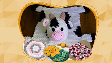 آموزش بافت پادری و کوسن