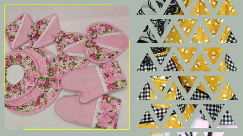 آموزش دوخت سرویس آشپزخانه