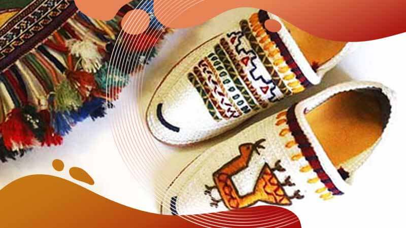 آموزش بافت و تزیین گیوه