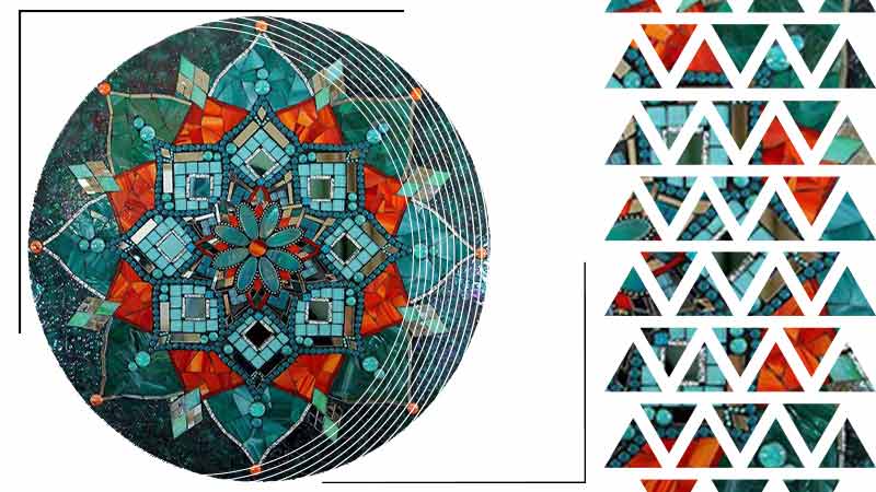 آموزش هنر زیبای کاشی شکسته