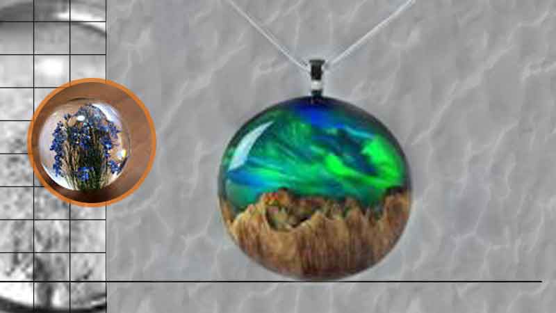 آموزش ساخت زیورآلات رزین