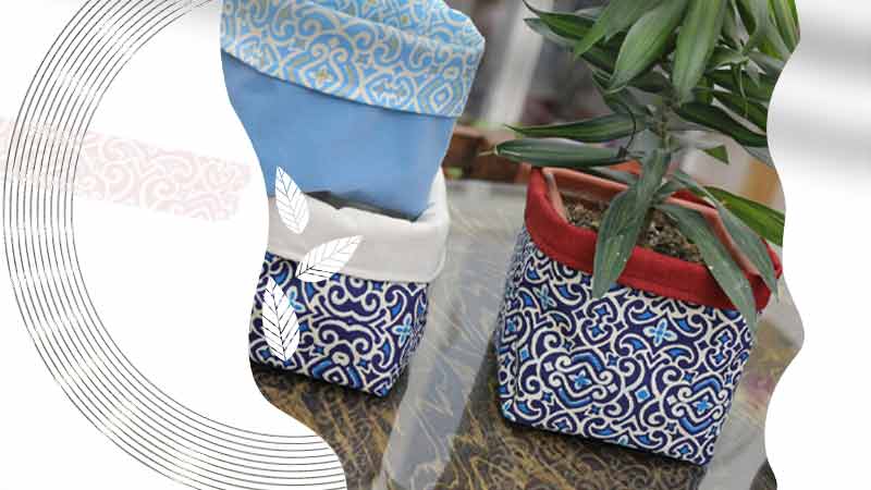 آموزش ساخت باکس پارچه ای